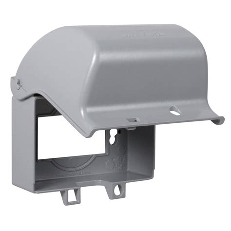 taymac 1-gang rectangle metal weatherproof electrical box cover|taymac boxes for sale.